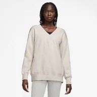 Bluzy męskie - Bluza Nike Sportswear Phoenix Fleece FB8317-104 biały S - miniaturka - grafika 1