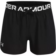 Spodnie i spodenki dla dziewczynek - Spodenki krótkie dziewczęce Under Armour Play Up Solid Shorts - miniaturka - grafika 1