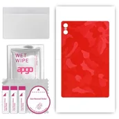 Akcesoria do tabletów i e-booków - folia naklejka skórka strukturalna na TYŁ do Umidigi A15 Tab - Moro Camo Czerwony - apgo SKINS - miniaturka - grafika 1