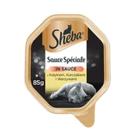 Mokra karma dla kotów - Sheba Sauce Speciale 85g z Indykiem Kurczakiem i Warzywami mokra karma dla kotów w sosie 42569-uniw - miniaturka - grafika 1