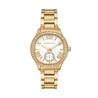 Zegarki damskie - Zegarek Michael Kors Sage MK4805 Złoty - miniaturka - grafika 1