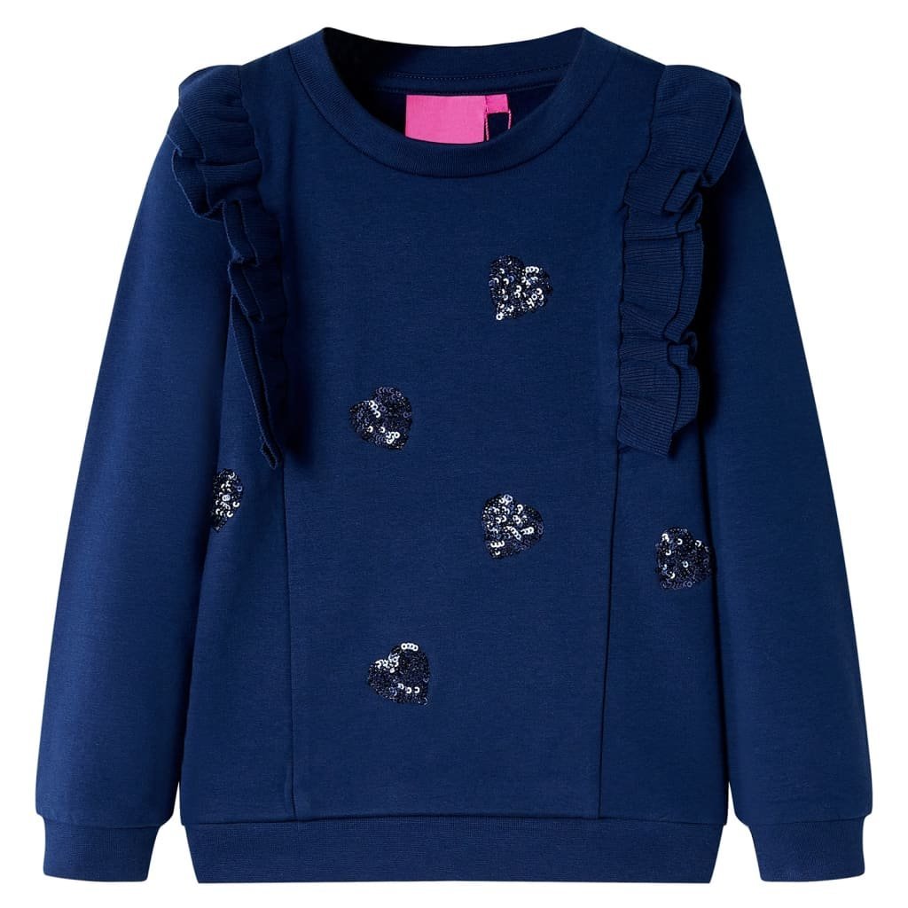 Bluza dziecięca, granatowa, 128