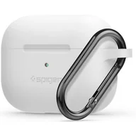Akcesoria do słuchawek - Apple Spigen SPIGEN SILICONE FIT AIRPODS PRO WHITE - miniaturka - grafika 1