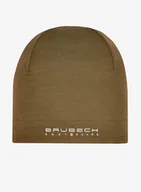 Czapki damskie - Czapka termoaktywna Brubeck Active Wool Hat - khaki - miniaturka - grafika 1