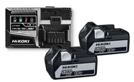 Akumulatory do elektronarzędzi - Hikoki UC18YSL3 WGZ zestaw zasilający 18V 2x5,0Ah Li-Ion BSL1850 z ładowarką UC18YSL3 - miniaturka - grafika 1