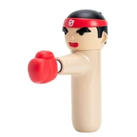 Masażery - Masażer ręczny Gun 4SMARTS Acecool KungFu Boxer Beżowy - miniaturka - grafika 1