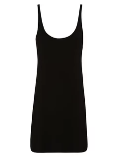 Piżamy damskie - Calvin Klein - Damska koszula nocna, czarny - grafika 1