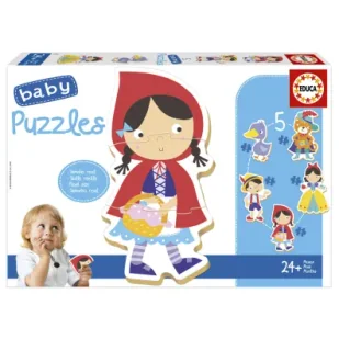 Puzzle 3-5 Za górami, za lasami... Educa - Puzzle - miniaturka - grafika 1
