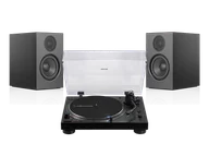 Zestawy stereo - Audio-Technica AT-LP120XBT-USB (czarny) + A28 (czarny) - miniaturka - grafika 1
