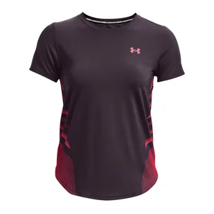 T-shirt do biegania damski Under Armour Iso-Chill Laser II - Koszulki sportowe damskie - miniaturka - grafika 1