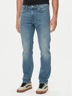 Spodnie męskie - Mustang Jeansy Orlando 1015121 Niebieski Slim Fit - miniaturka - grafika 1