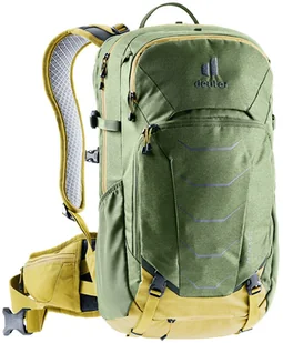 Deuter Attack 20 Backpack, oliwkowy/żółty 2021 Plecaki z bukłakiem 3210321-khaki-turmeric - Plecaki - miniaturka - grafika 1