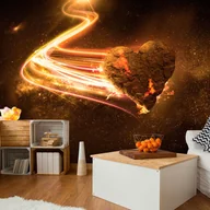 Fototapety - Fototapeta samoprzylepna - Meteoryt miłości (pomarańczowy) (rozmiar 98x70) - miniaturka - grafika 1