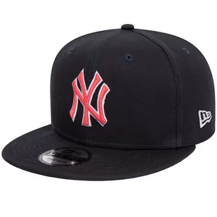 New Era Outline 9FIFTY New York Yankees Cap 60435143, Mężczyzna, Czapka z daszkiem, Czarny - Czapki męskie - miniaturka - grafika 1
