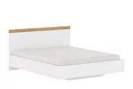 Łóżka - Rama łóżka biała, Damino, 160x200 - miniaturka - grafika 1
