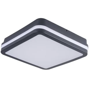 Kanlux plafon zewnętrzny LED z czujnikiem ruchu Beno 24W NW-L-SE GR 24W 1920lm 4000K 26x26cm biały IP54 33347 33347 - Lampy ogrodowe - miniaturka - grafika 1