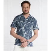 Koszule męskie - Tommy Hilfiger Lniana koszula W-DIFFUSED FOLIAGE | Regular Fit - miniaturka - grafika 1