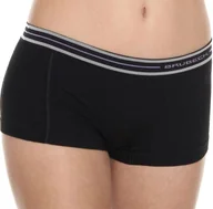 Bielizna sportowa damska - Brubeck Bokserki damskie Active Wool czarne r. M BX10860 - miniaturka - grafika 1