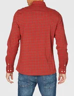 Koszule męskie - Lee Slim Button Down Męska Koszula Red Ochre L66Xrqoe-2Xl - miniaturka - grafika 1