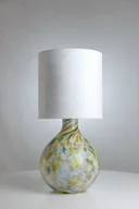Lampy stojące - Lampa stołowa Cętki - kolor biały, żółty, Niebieski, Zielony - LGH0585 - miniaturka - grafika 1