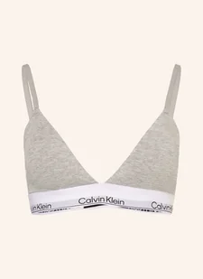 Calvin Klein Biustonosz Trójkątny Icon Cotton Modal grau - Biustonosze - miniaturka - grafika 1