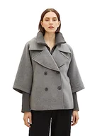 Kurtki damskie - TOM TAILOR Kurtka damska, 33761-Dark Grey Melange, XL - miniaturka - grafika 1
