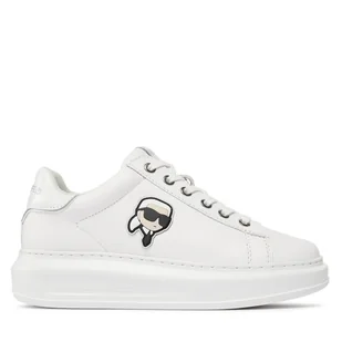 Sneakersy KARL LAGERFELD KL62530N Biały - Sneakersy damskie - miniaturka - grafika 1
