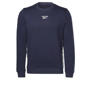 Bluza na co dzień męska REEBOK ciepła bez kaptura - Bluzy sportowe męskie - miniaturka - grafika 1