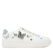 Sneakersy damskie - Sneakersy Aldo Saxony 13966825 Biały - miniaturka - grafika 1