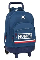 Plecaki - Safta -Plecak Gde. C/Koła Compact Ext.Simple Monachium Soon 33X45X22Cm, Wielobarwny (612200918) - miniaturka - grafika 1