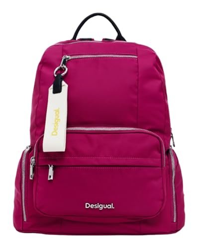 Desigual Women's Accessories Nylon Backpack Medium, czerwony, jeden rozmiar