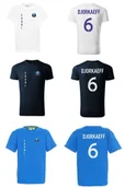 Koszulki sportowe męskie - Koszulka Francja YOURI DJORKAEFF 6 jr - miniaturka - grafika 1