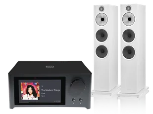 NAD C 700 V2 (czarny) + 603 S3 (biały) - Zestawy stereo - miniaturka - grafika 1
