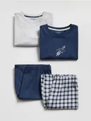 Skarpetki dla dzieci - Reserved - Bawełniana piżama 2 pack - granatowy - miniaturka - grafika 1