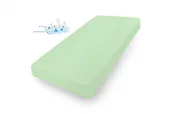 Prześcieradła - Prześcieradło Ochronne 140 x 200 z Gumką JERSEY 52 - miniaturka - grafika 1