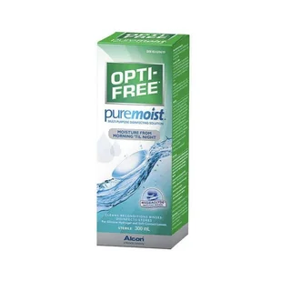 Opti-Free Opti-Free, PureMoist, wielofunkcyjny płyn dezynfekcyjny do miękkich soczewek kontaktowych, 300 ml - Płyny do soczewek kontaktowych - miniaturka - grafika 2