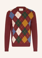 Swetry męskie - Gant Sweter rot - GANT - miniaturka - grafika 1