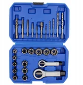 Narzędzia samochodowe - WYKRĘTAKI DO ZERWANYCH URWANYCH ŚRUB / SZPILEK I NAKRĘTEK 26 ELEMENTÓW - miniaturka - grafika 1