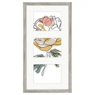 Ramki na zdjęcia - Ramka HAMA Galeria Copenhagen 25x55 Szary - miniaturka - grafika 1