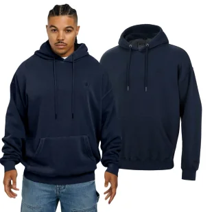 Bluza z kapturem Pit Bull Washed Lancaster '24 - Granatowa XXL - Odzież taktyczna i umundurowanie - miniaturka - grafika 1