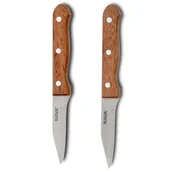 Nożyce kuchenne - Nóż, nożyk kuchenny do obierania, 18,5 cm, zestaw, 2 sztuki kod: O-10-058-048 + Sprawdź na SuperWnetrze.pl - miniaturka - grafika 1