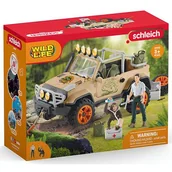 Figurki dla dzieci - Schleich Pojazd terenowy z wyciągarką 42410 42410 - miniaturka - grafika 1