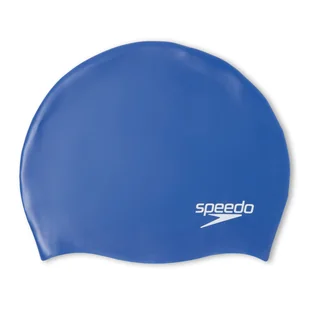 Dziecięcy CZEPEK SILIKONOWY SPEEDO MOULDED SILICONE CAP JU 8-709900002 – Niebieski - Pływanie - miniaturka - grafika 1