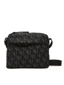 Nerki - Calvin Klein Saszetka Slouched Monogram Mini Zip Fligh LV04G3175G Czarny - miniaturka - grafika 1
