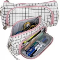 Piórniki - Piórnik Szkolny Saszetka Dwukomorowy Rozkładany Duży Podwójny dla Dzieci MAALEO - miniaturka - grafika 1