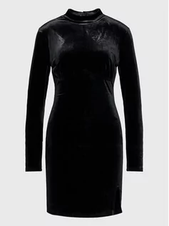 Sukienki - Glamorous Sukienka codzienna EA0762 Czarny Slim Fit - grafika 1