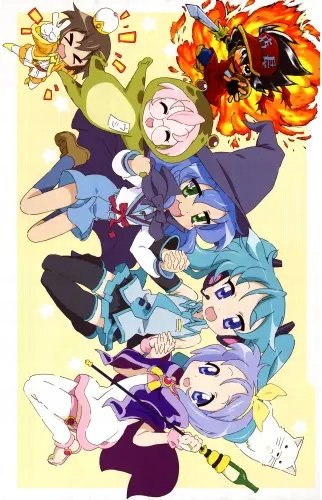 Plakat Anime Manga Lucky Star ls_077 A2 (custom)