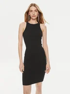 Sukienki - Vero Moda Sukienka codzienna Chloe 10306898 Czarny Tight Fit - miniaturka - grafika 1