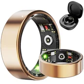 Pozostałe akcesoria do telefonów - Smart ring Artnico R11 62.1 mm złoty - miniaturka - grafika 1