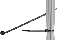 Maskownice do kabli - Goobay Opaska kablowa, nylon odporny na warunki atmosferyczne, kolor czarny - miniaturka - grafika 1